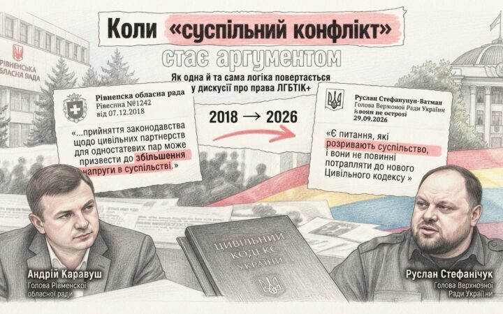 «Це роз’єднує суспільство»: як стара аргументація повернулася у дискусію про новий Цивільний кодекс